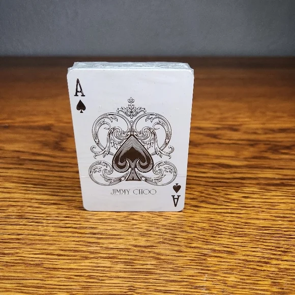 Jimmy Choo Black & White Designer Playing Cards - Luxury Home Games Deck - Picture 6 of 6